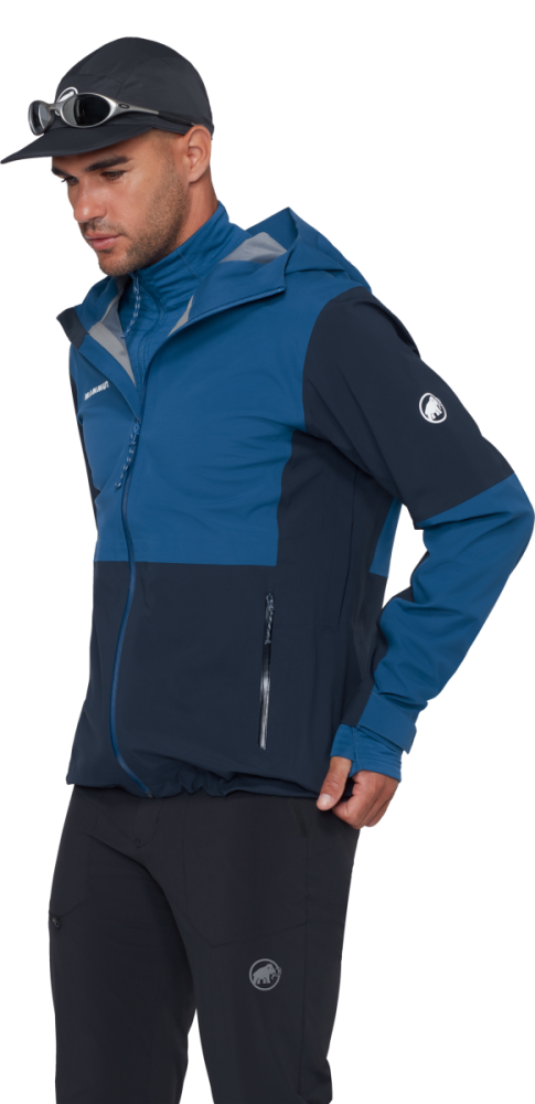 Mammut Linard Guide HS Hooded Jacket Men, marine-tschiel