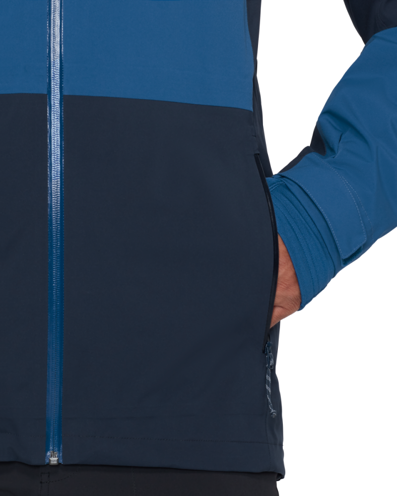 Mammut Linard Guide HS Hooded Jacket Men, marine-tschiel