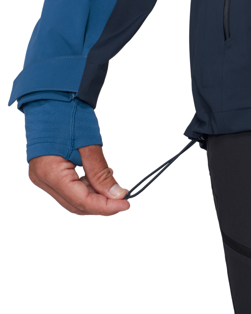 Mammut Linard Guide HS Hooded Jacket Men, marine-tschiel