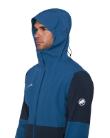 Mammut Linard Guide HS Hooded Jacket Men, marine-tschiel