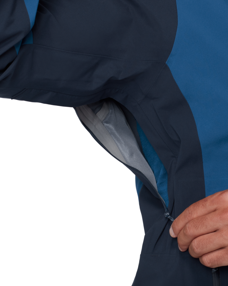 Mammut Linard Guide HS Hooded Jacket Men, marine-tschiel