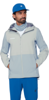 Mammut Linard Guide HS Hooded Jacket Men, nebla-silver sage