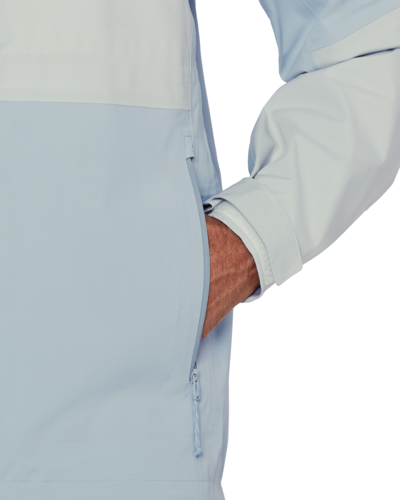 Mammut Linard Guide HS Hooded Jacket Men, nebla-silver sage