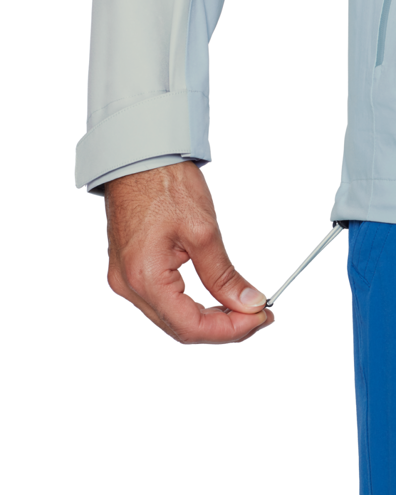 Mammut Linard Guide HS Hooded Jacket Men, nebla-silver sage