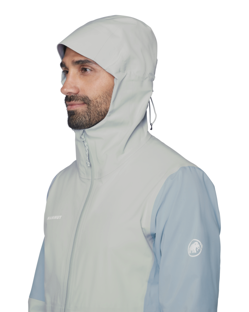 Mammut Linard Guide HS Hooded Jacket Men, nebla-silver sage