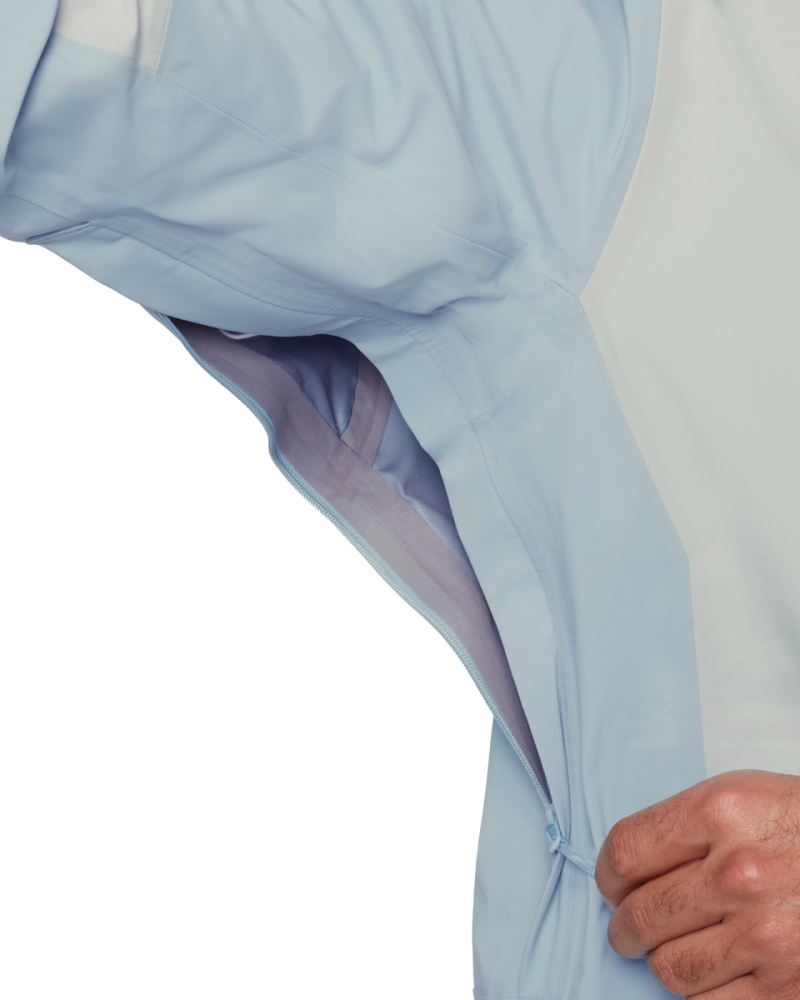 Mammut Linard Guide HS Hooded Jacket Men, nebla-silver sage