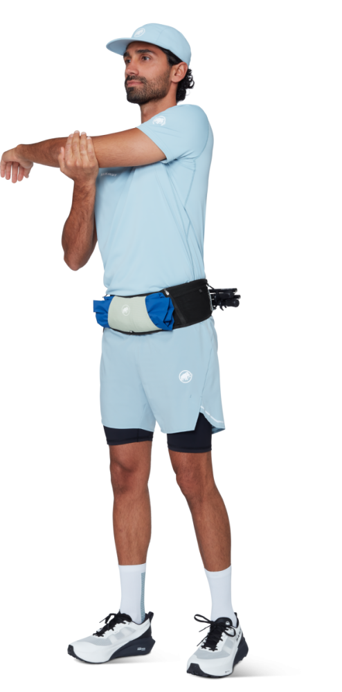 Mammut Aenergy Trail Belt, black-silver sage, S