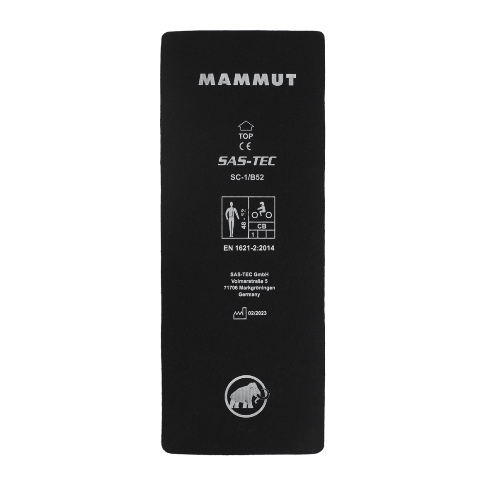 Mammut Back Protector, black, one size