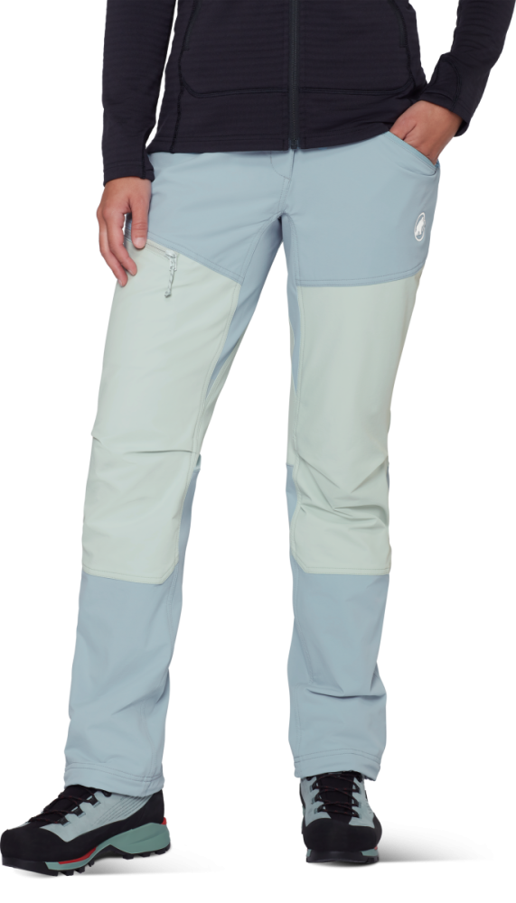 Mammut Taiss SO Pants Women, nebla-silver sage, US 12