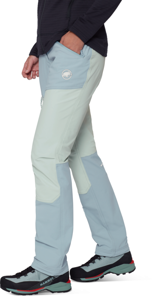 Mammut Taiss SO Pants Women, nebla-silver sage, US 12