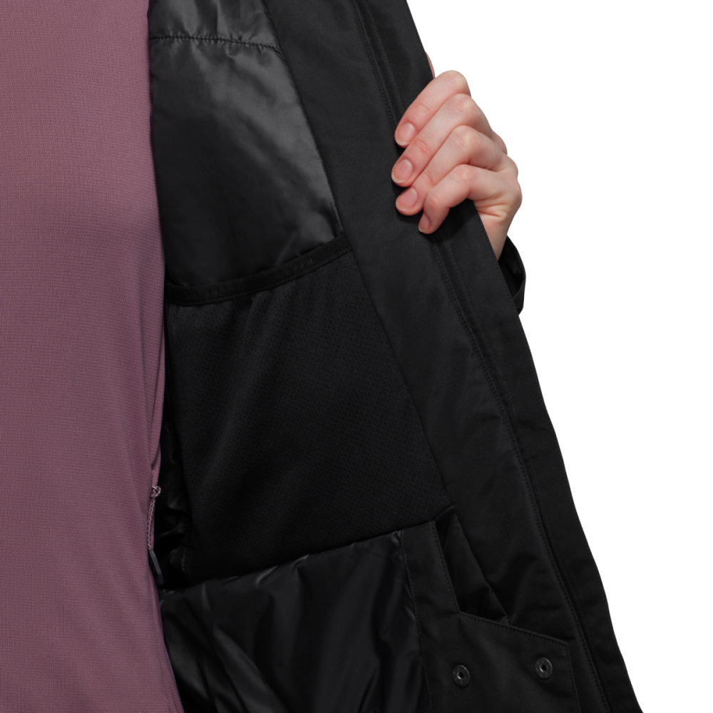 Mammut Fall Line HS Thermo Hooded Jacket Women, black, X